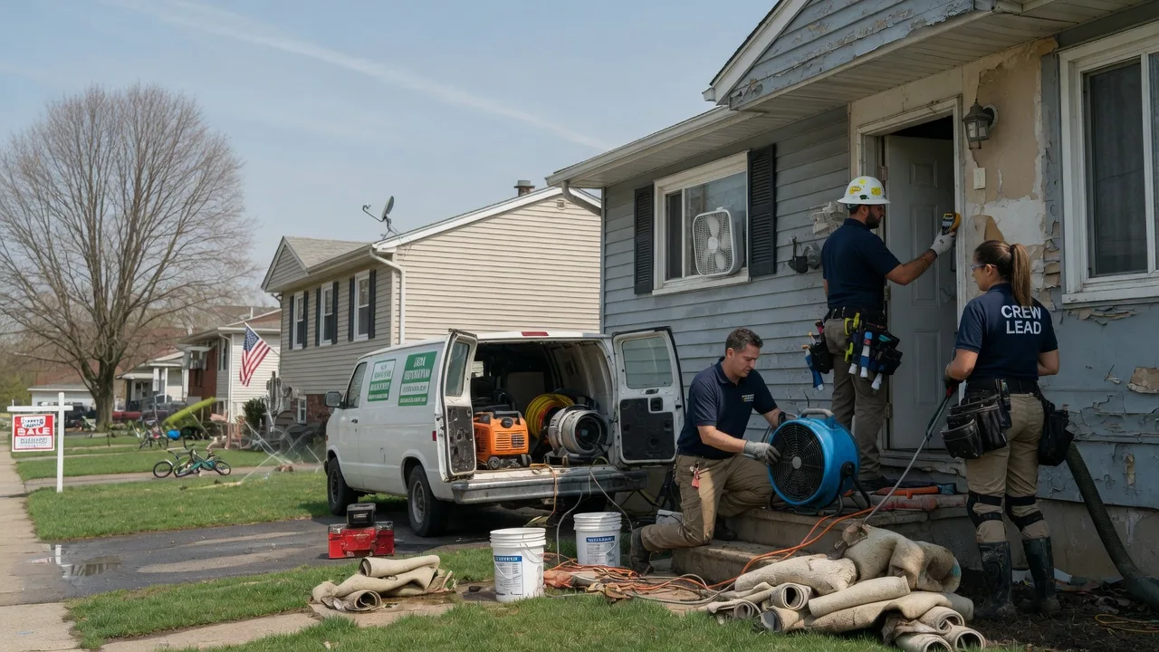 Flood Cleanup in Hillburn, NY near me